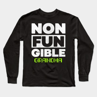 Non Fungible Token grandma nft Long Sleeve T-Shirt